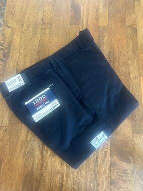 Izod Slim Fit Chino Pants - Navy Blue